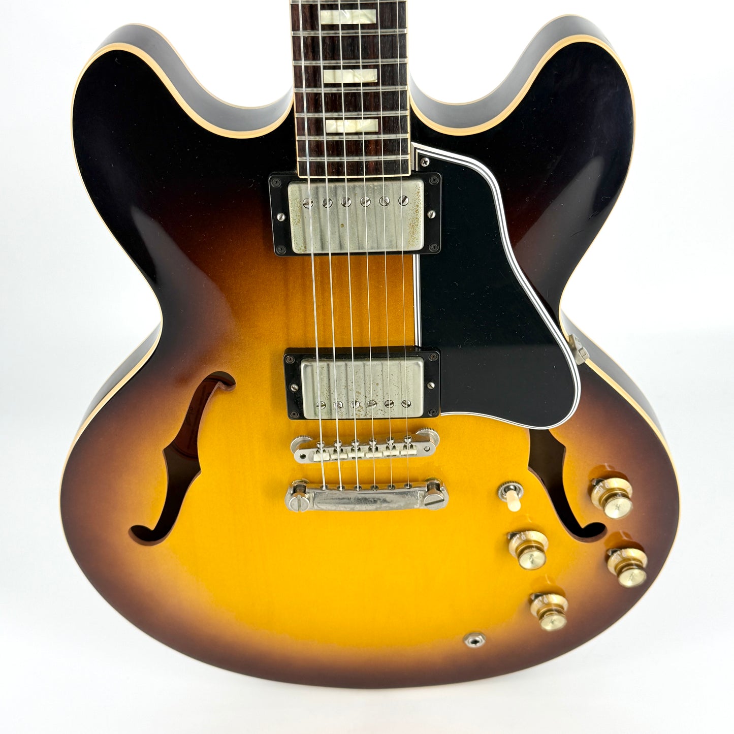 2015 Gibson '63 Reissue ES-335TD – Historic Burst VOS