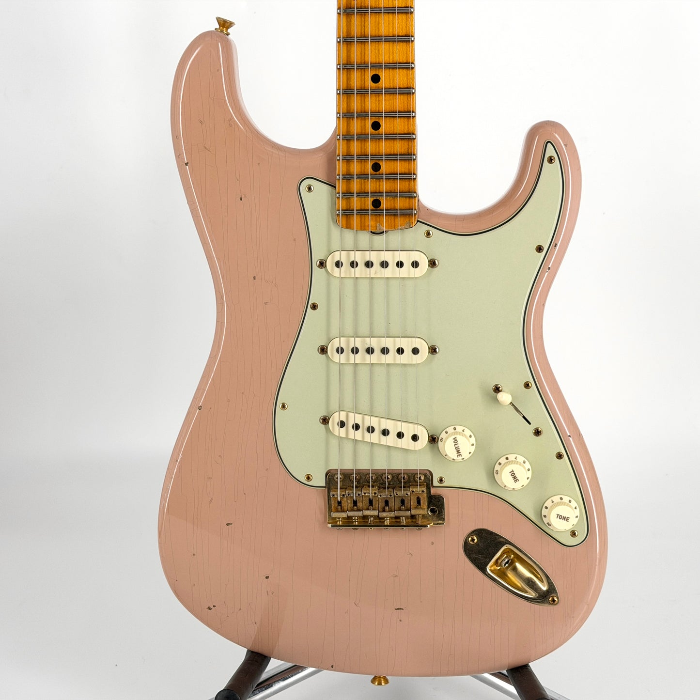 2021 Fender Custom Shop Limited Edition ’62 Journeyman Relic Stratocaster - Dirty Shell Pink