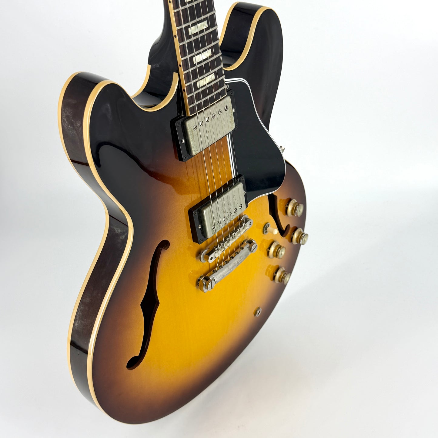 2015 Gibson '63 Reissue ES-335TD – Historic Burst VOS