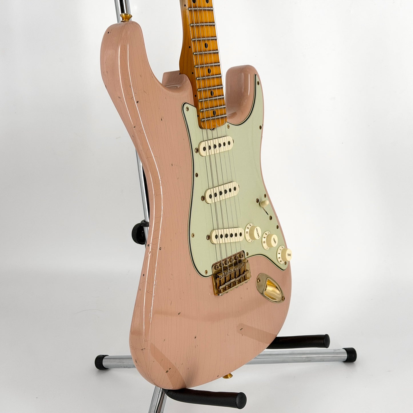 2021 Fender Custom Shop Limited Edition ’62 Journeyman Relic Stratocaster - Dirty Shell Pink