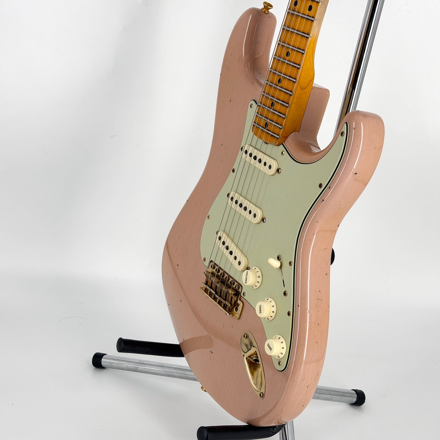 2021 Fender Custom Shop Limited Edition ’62 Journeyman Relic Stratocaster - Dirty Shell Pink