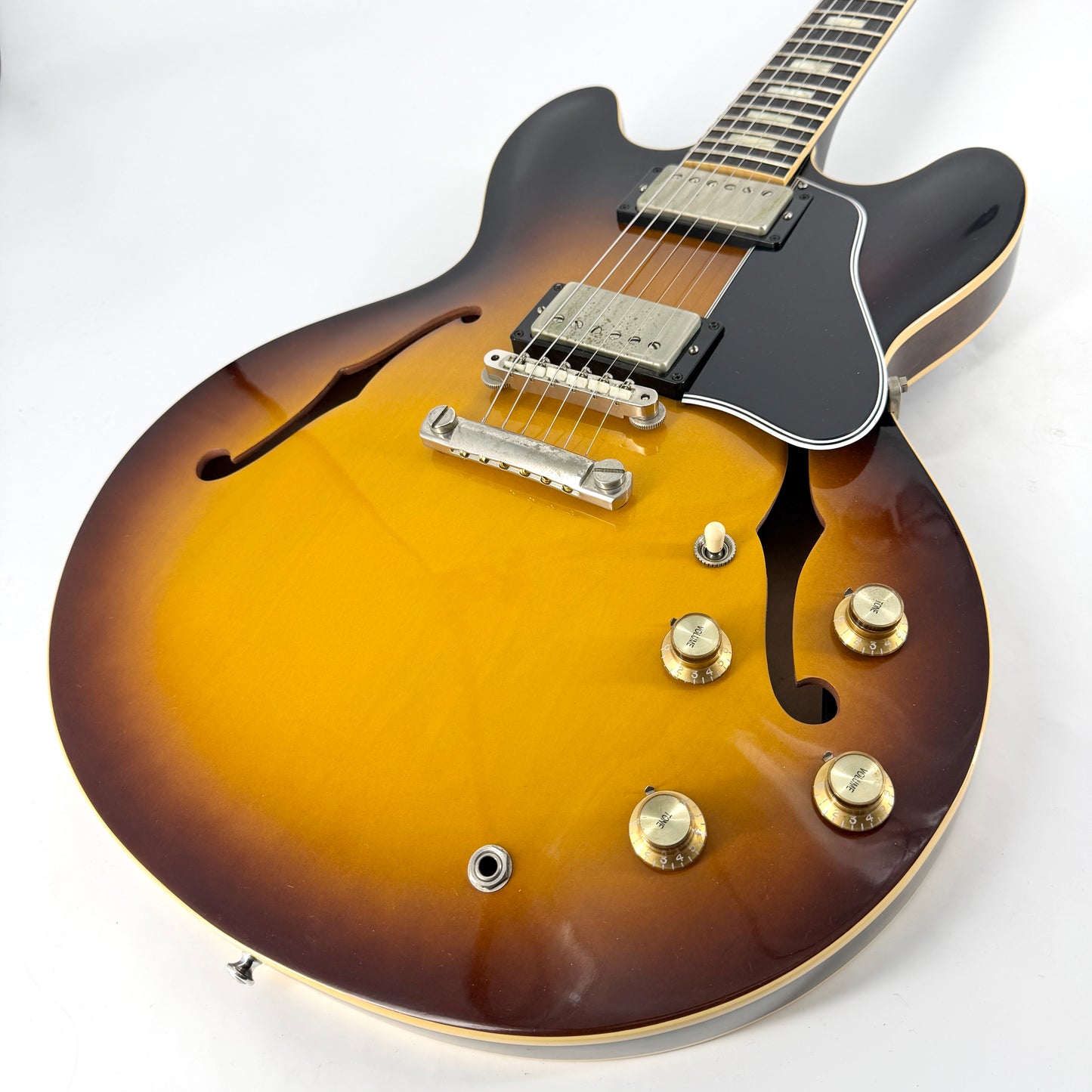 2015 Gibson '63 Reissue ES-335TD – Historic Burst VOS
