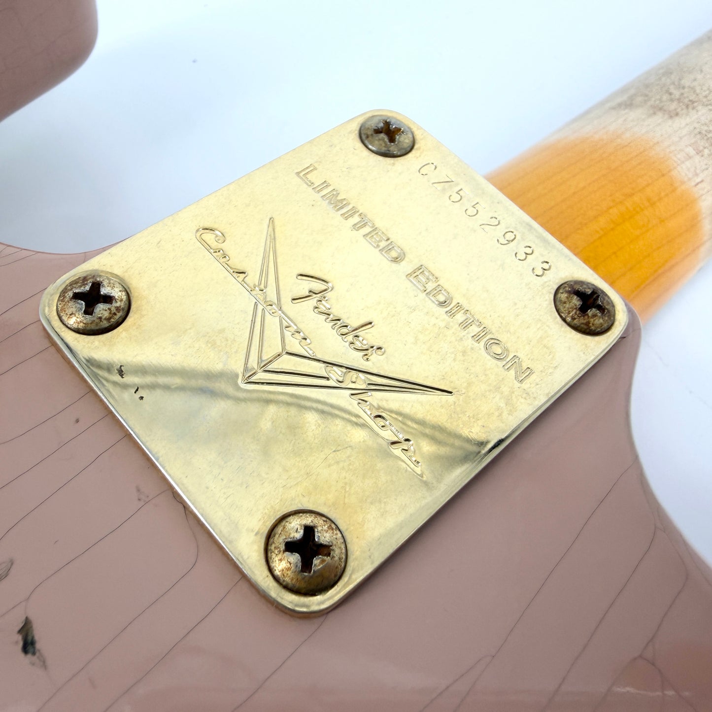 2021 Fender Custom Shop Limited Edition ’62 Journeyman Relic Stratocaster - Dirty Shell Pink