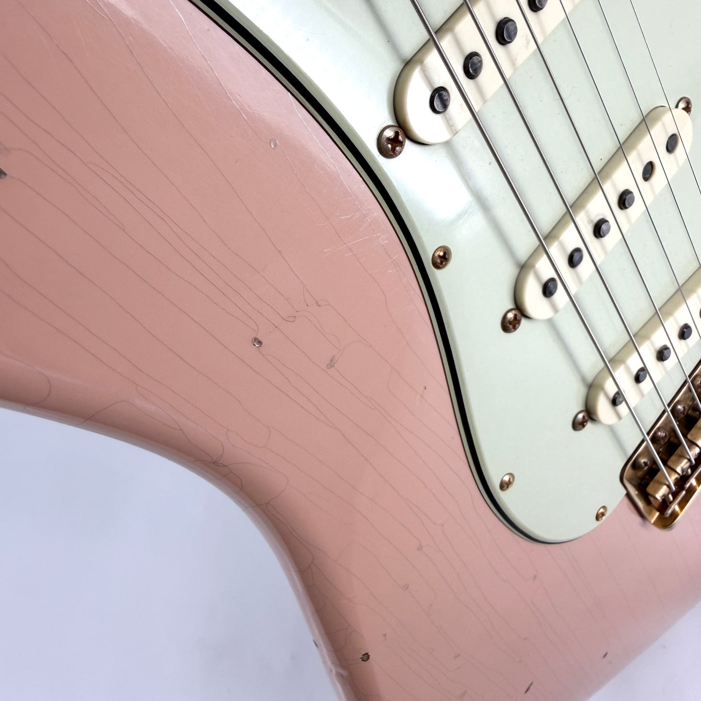 2021 Fender Custom Shop Limited Edition ’62 Journeyman Relic Stratocaster - Dirty Shell Pink