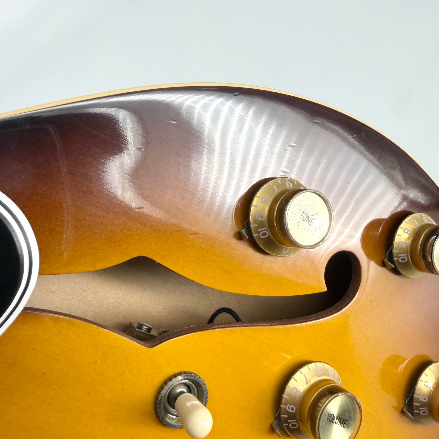 2015 Gibson '63 Reissue ES-335TD – Historic Burst VOS