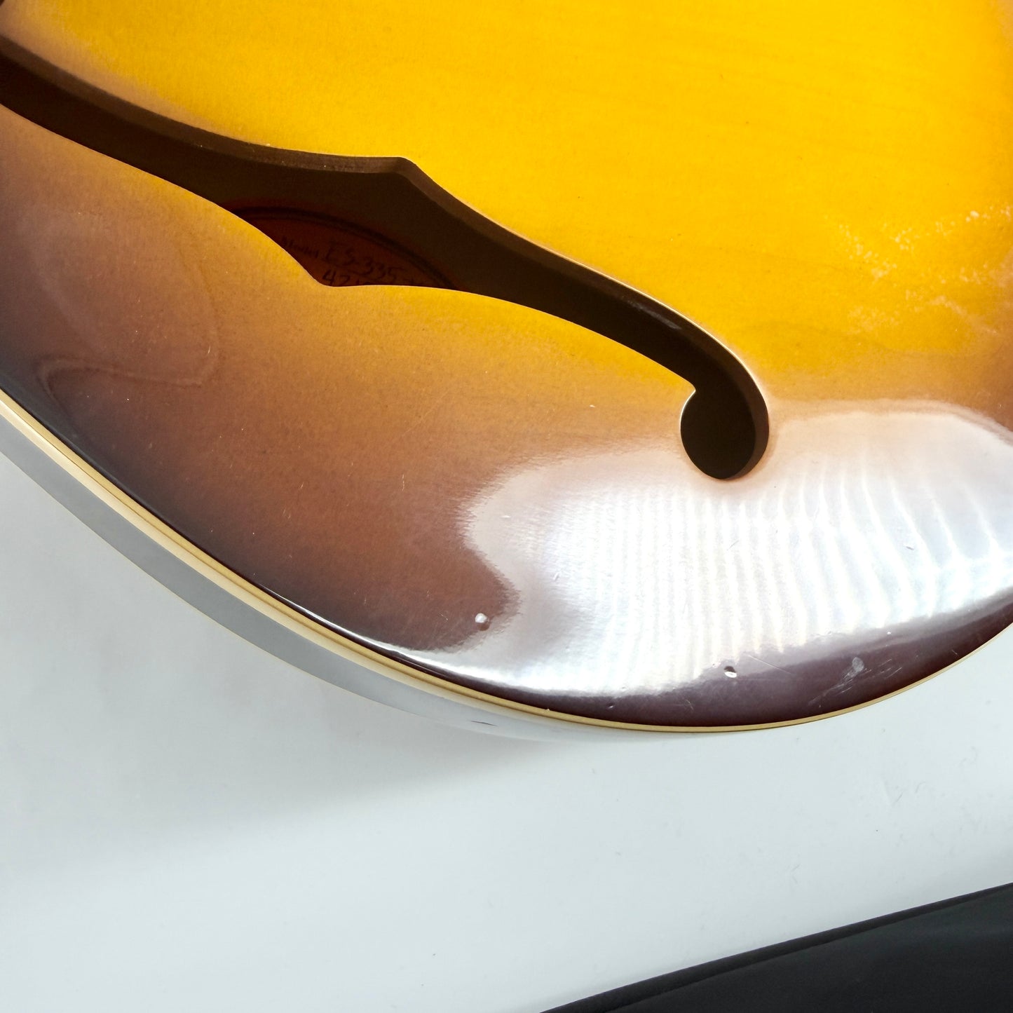 2015 Gibson '63 Reissue ES-335TD – Historic Burst VOS