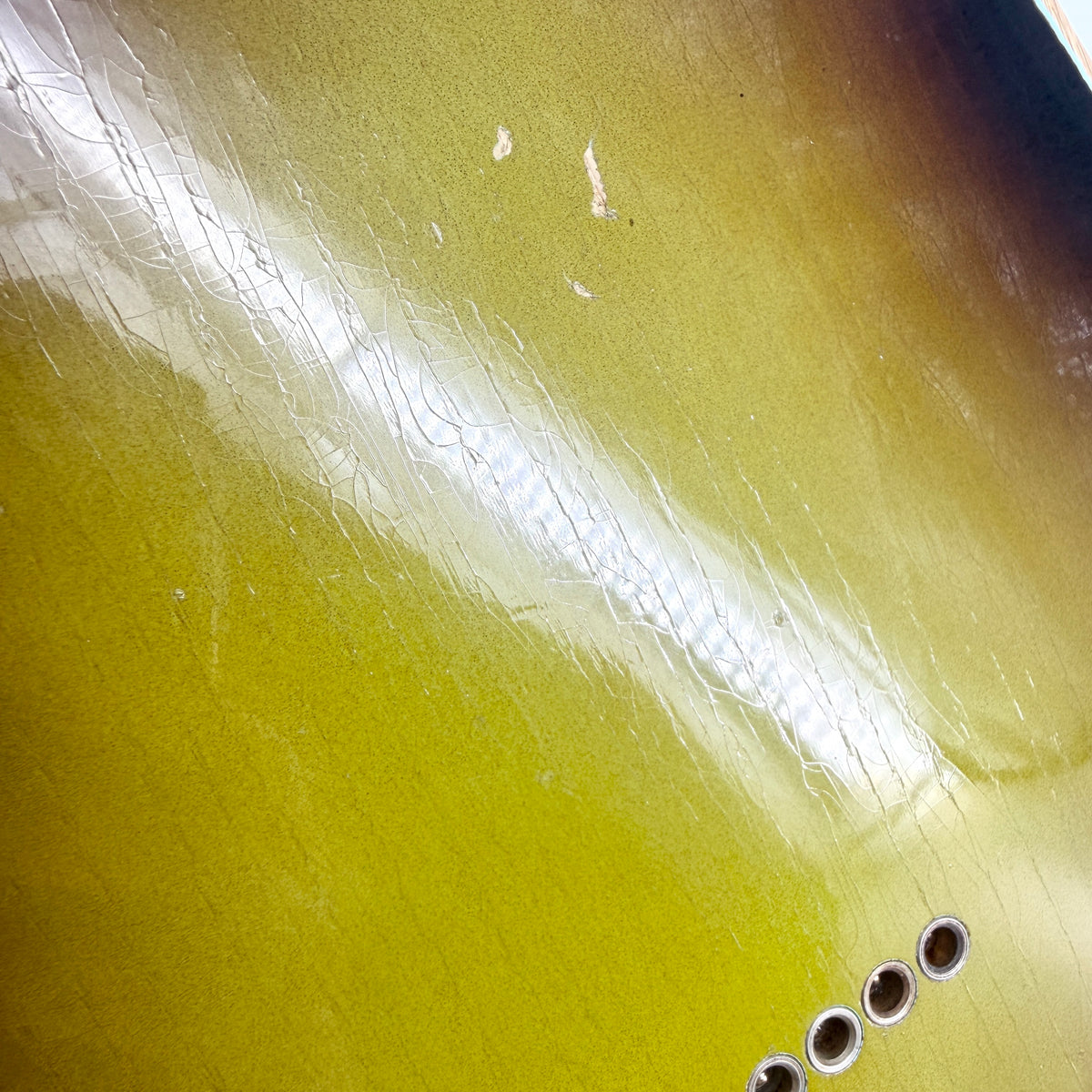2016 Fender Custom Shop Ltd 50's Telecaster Thinline Relic Solid Rosewood Neck - Chocolate 3 Tone Sunburst