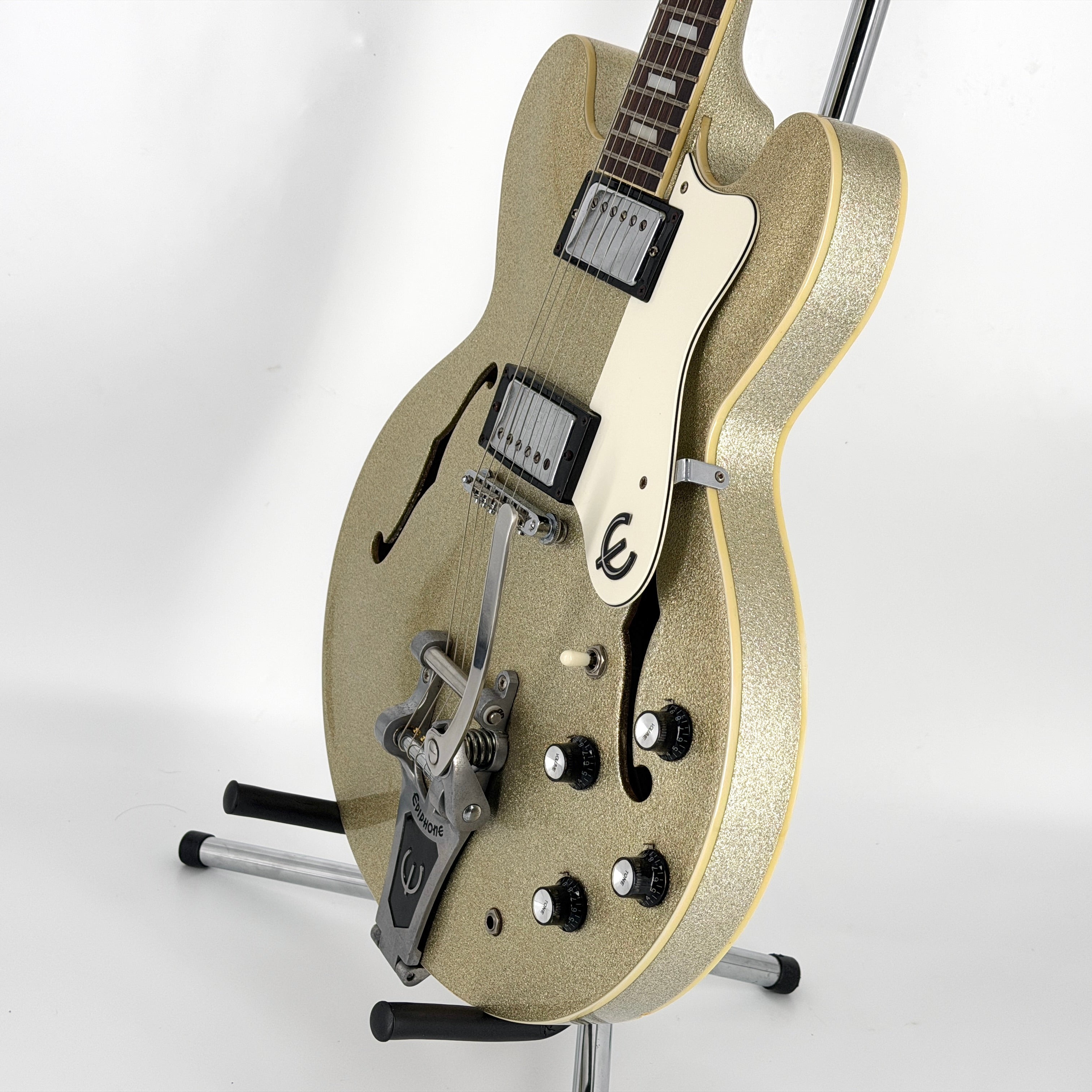 1997 Epiphone Limited Edition Riviera - Peerless Korea - Silver