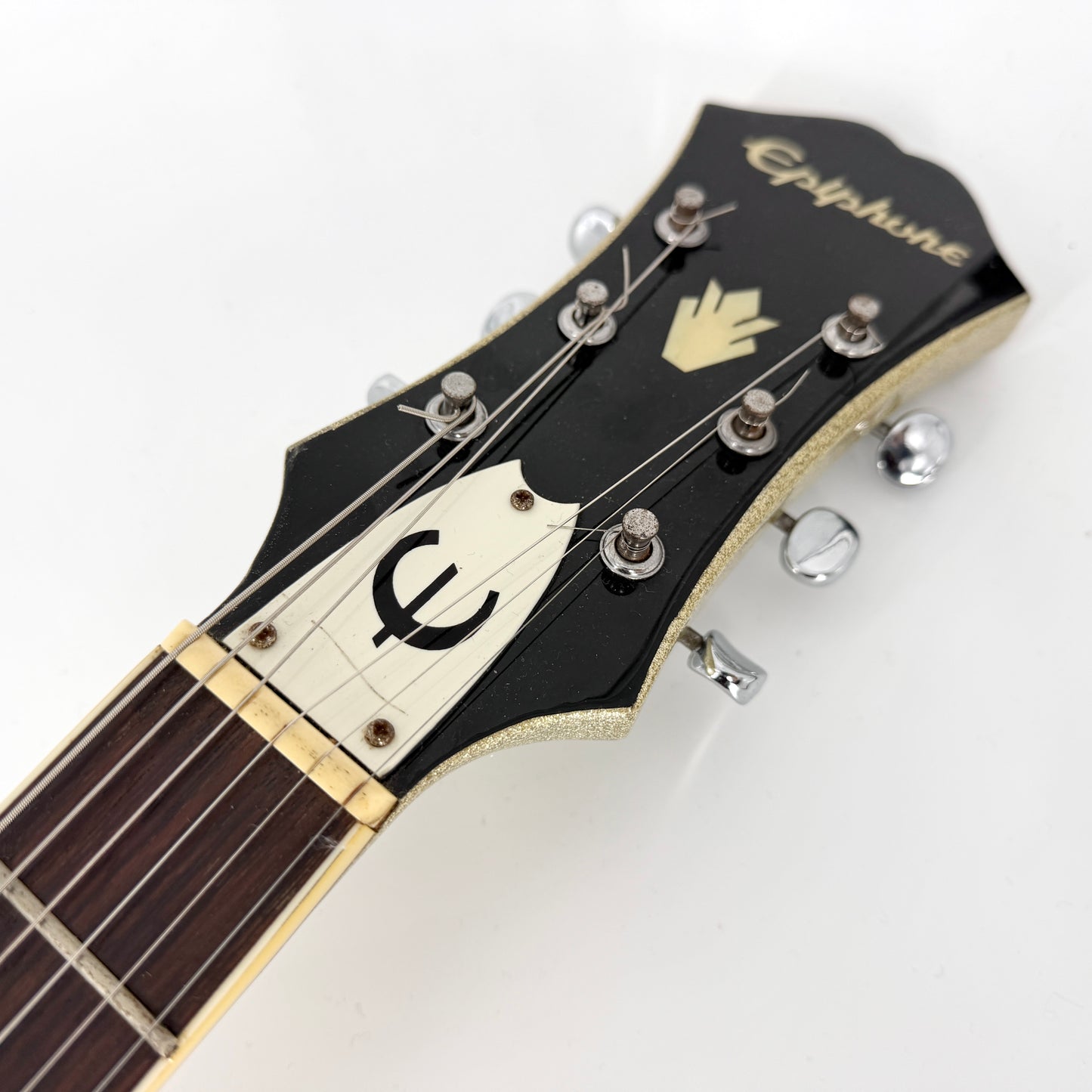 1997 Epiphone Limited Edition Riviera - Peerless Korea - Silver Sparkle