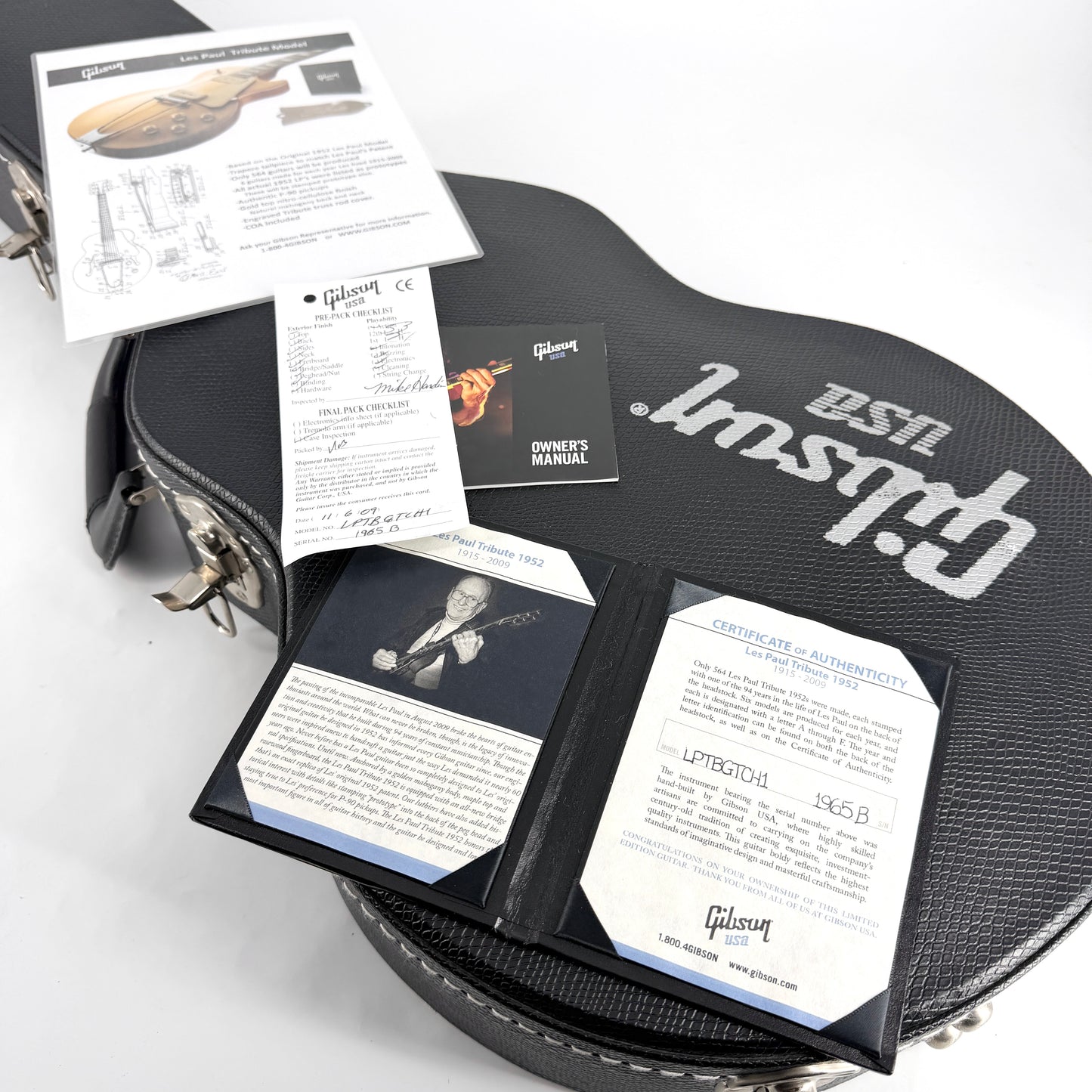 2009 Gibson Les Paul '52 Tribute Limited Edition - Gold Top