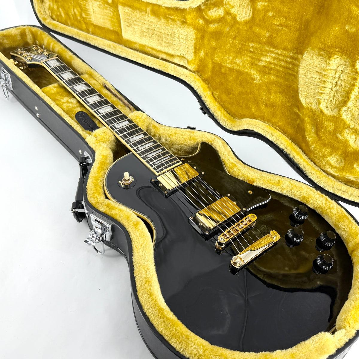 2016 Epiphone Björn Gelotte Les Paul Custom Outfit - Limited Edition - Ebony