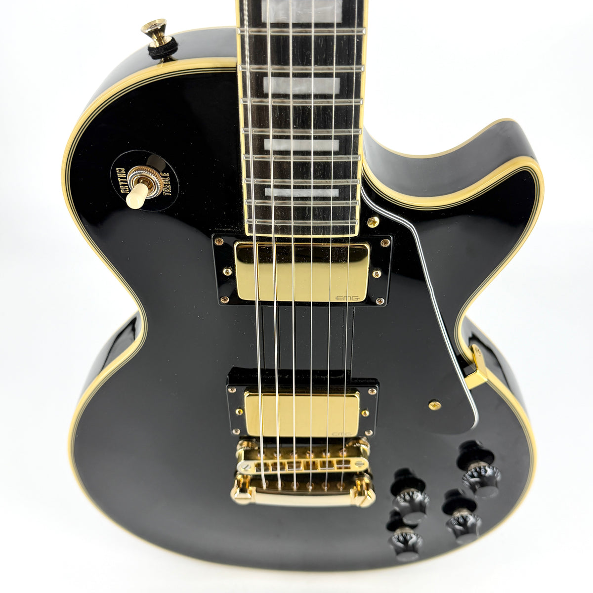 2016 Epiphone Björn Gelotte Les Paul Custom Outfit - Limited Edition - Ebony