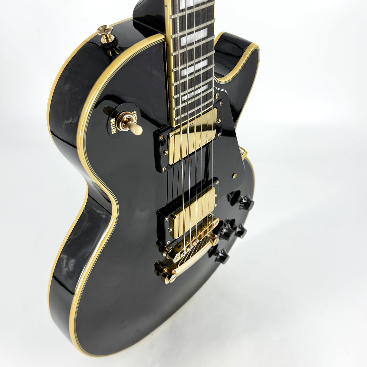 2016 Epiphone Björn Gelotte Les Paul Custom Outfit - Limited Edition - Ebony