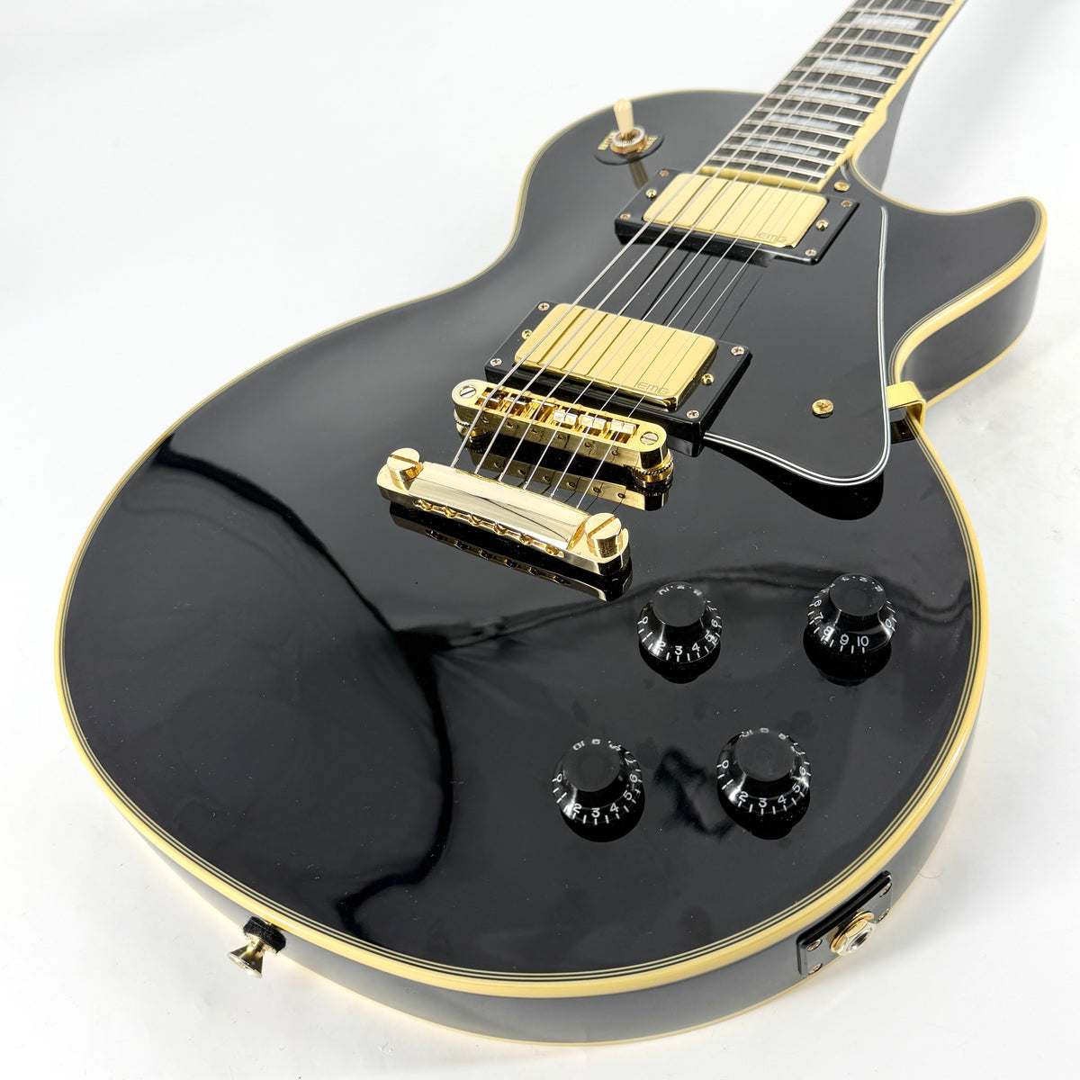 2016 Epiphone Björn Gelotte Les Paul Custom Outfit - Limited Edition - Ebony