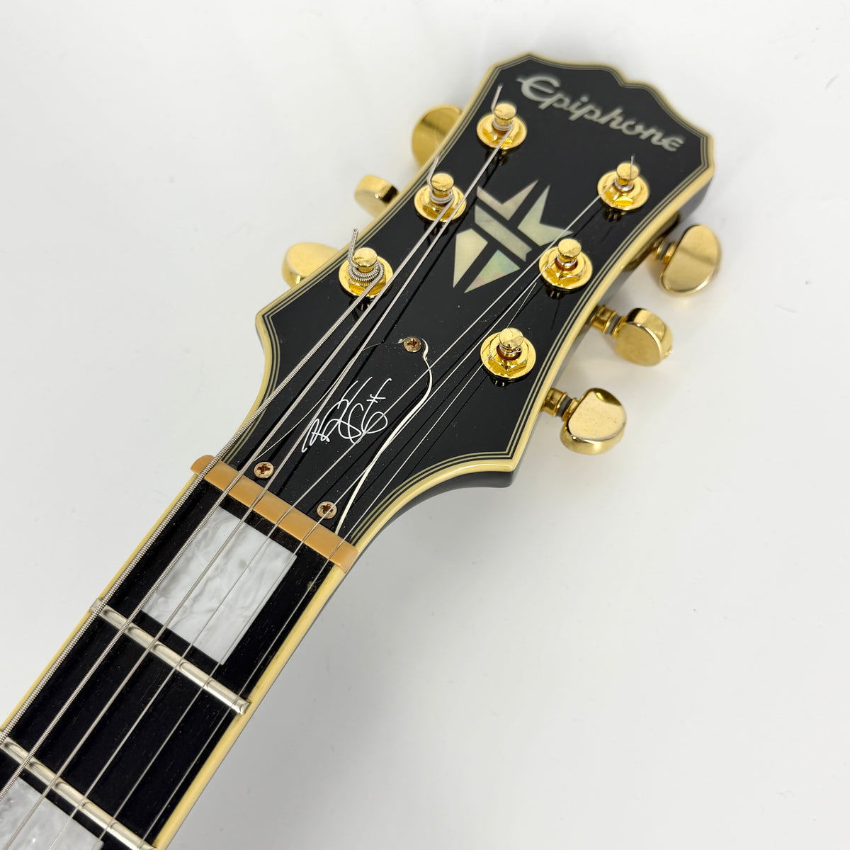 2016 Epiphone Björn Gelotte Les Paul Custom Outfit - Limited Edition - Ebony