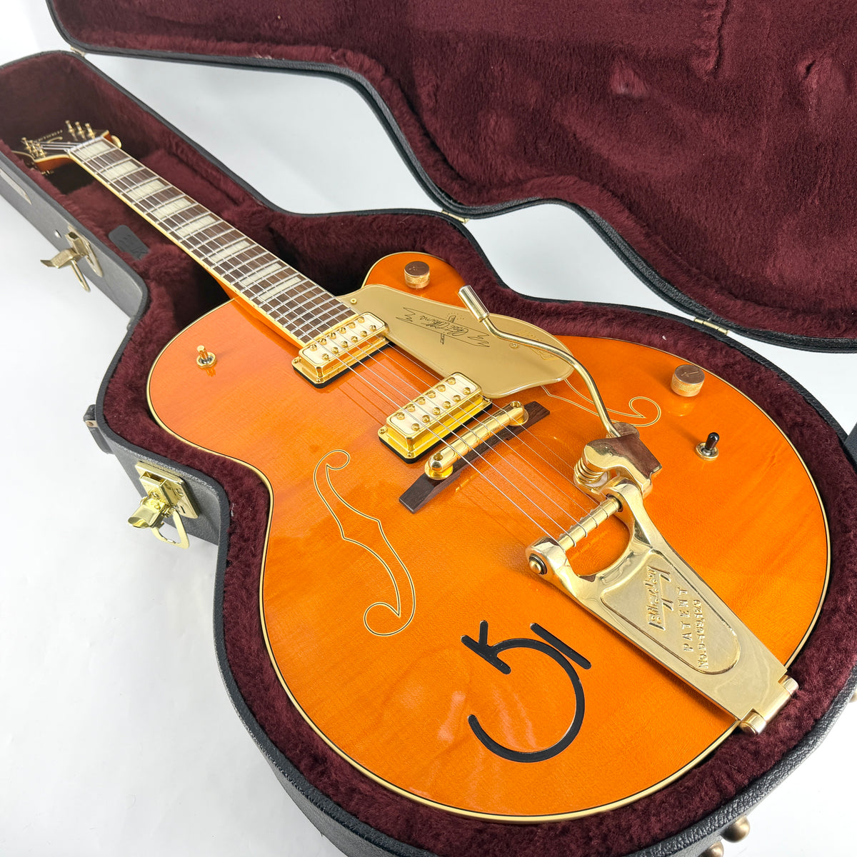 2009 Gretsch Limited Edition Chet Atkins G6120-CGP Stereo - Orange Stain