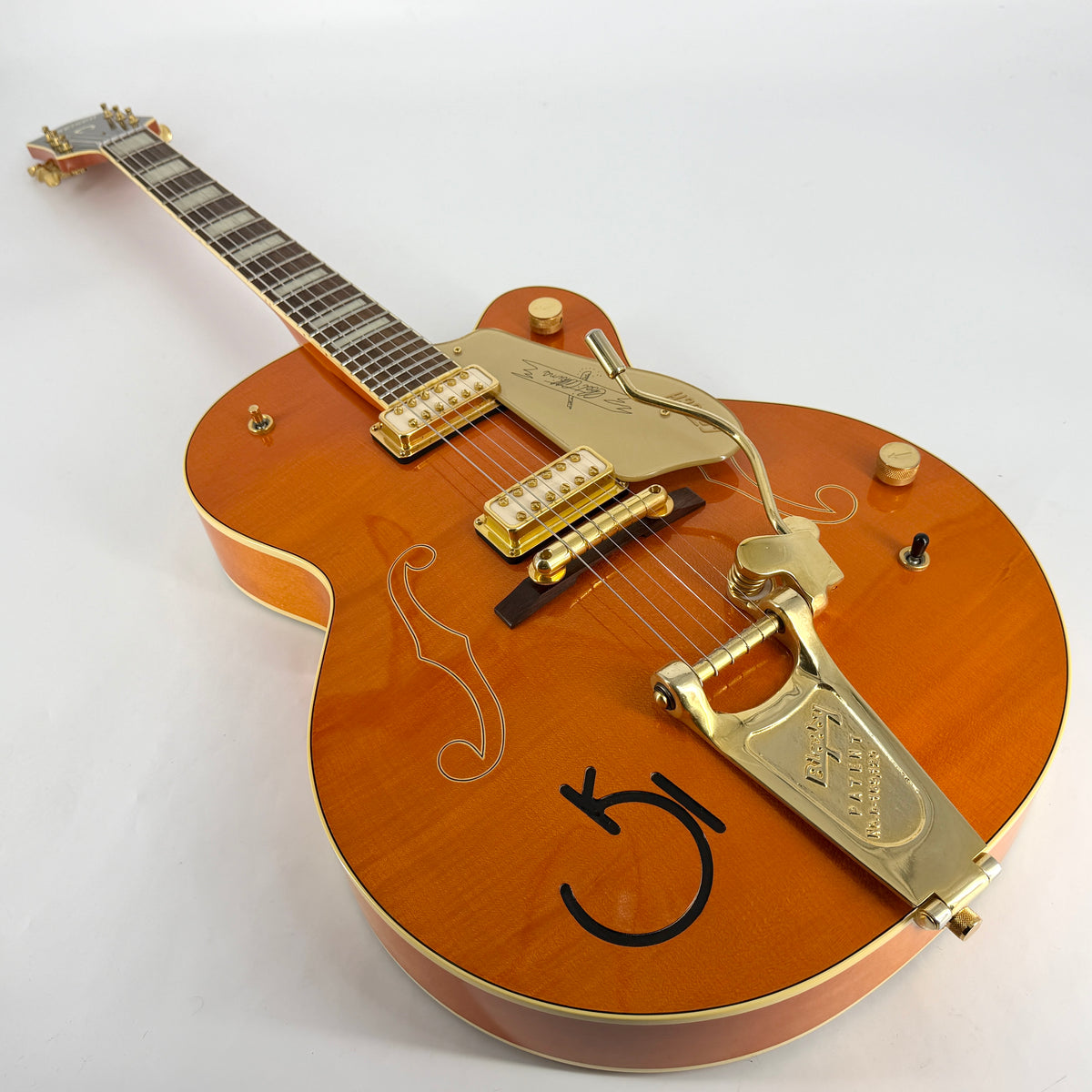 2009 Gretsch Limited Edition Chet Atkins G6120-CGP Stereo - Orange Stain