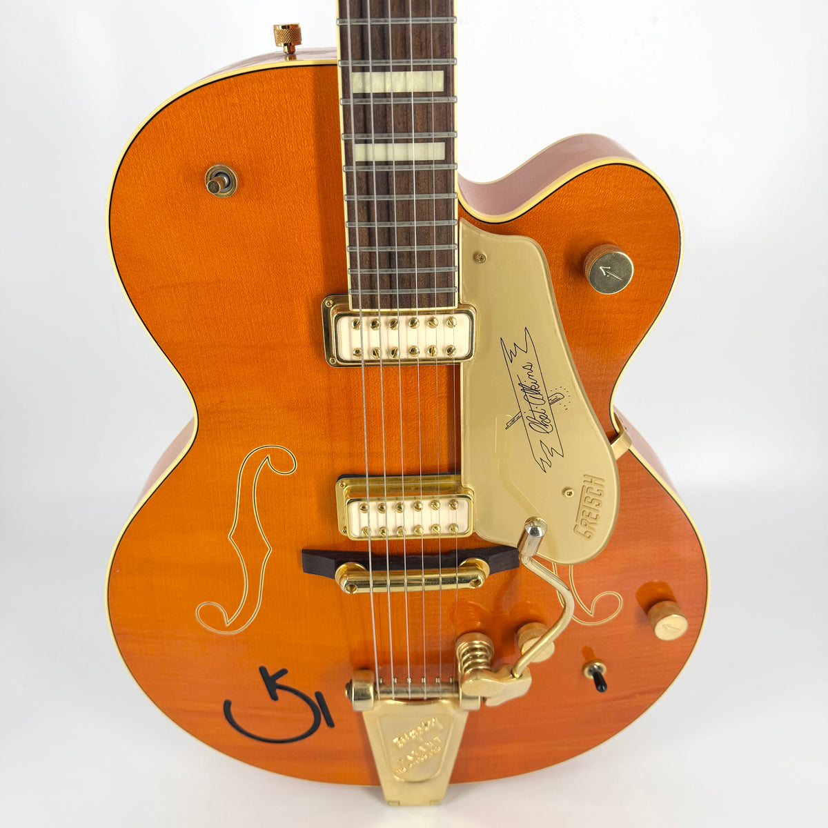 2009 Gretsch Limited Edition Chet Atkins G6120-CGP Stereo - Orange Stain
