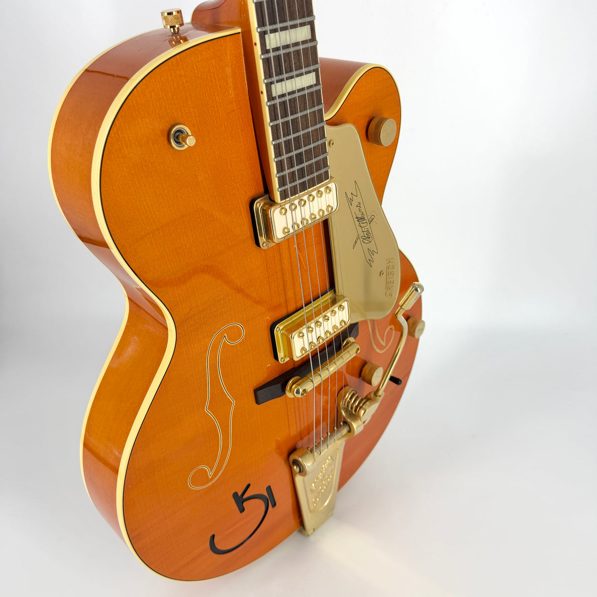 2009 Gretsch Limited Edition Chet Atkins G6120-CGP Stereo - Orange Stain