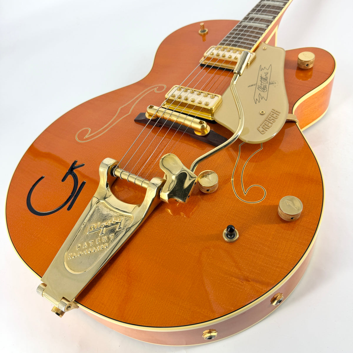 2009 Gretsch Limited Edition Chet Atkins G6120-CGP Stereo - Orange Stain
