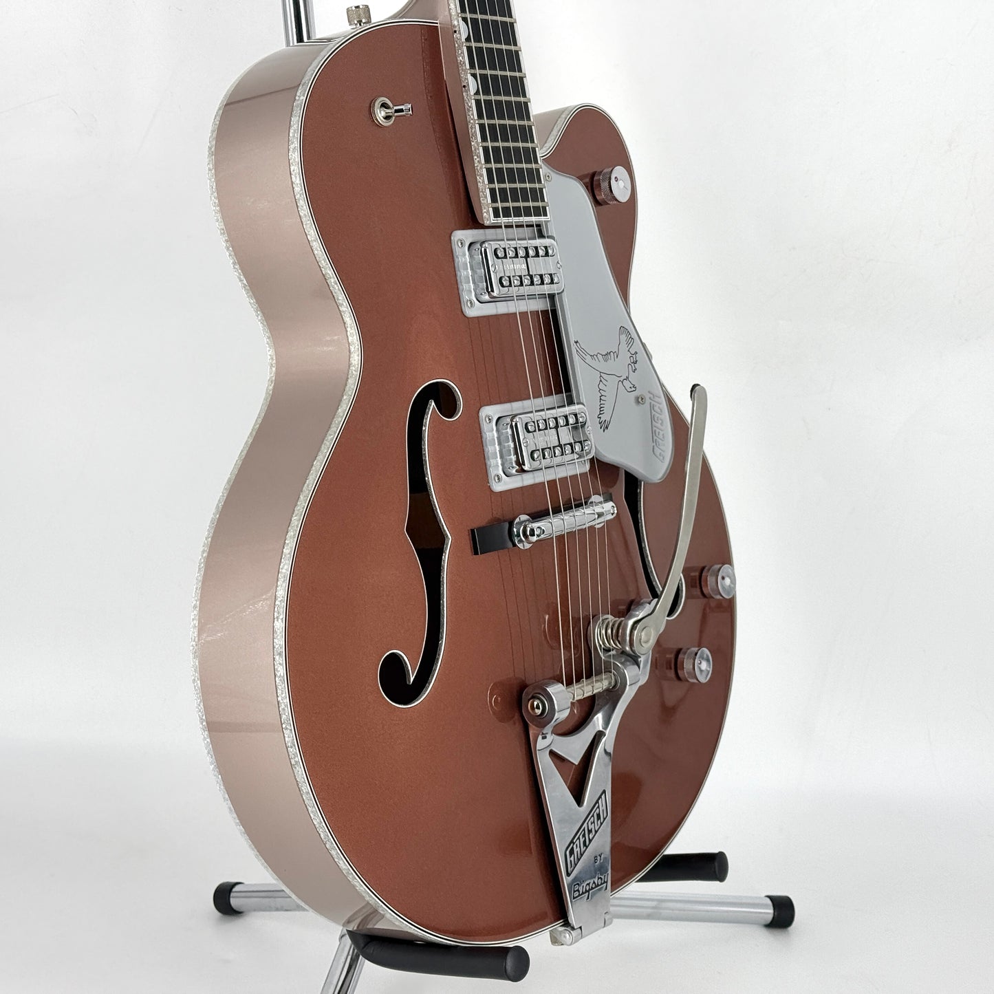 2020 Gretsch Limited Edition Falcon G6136TSL-CPM LTD – 2 Tone Copper / Sahara Metallic