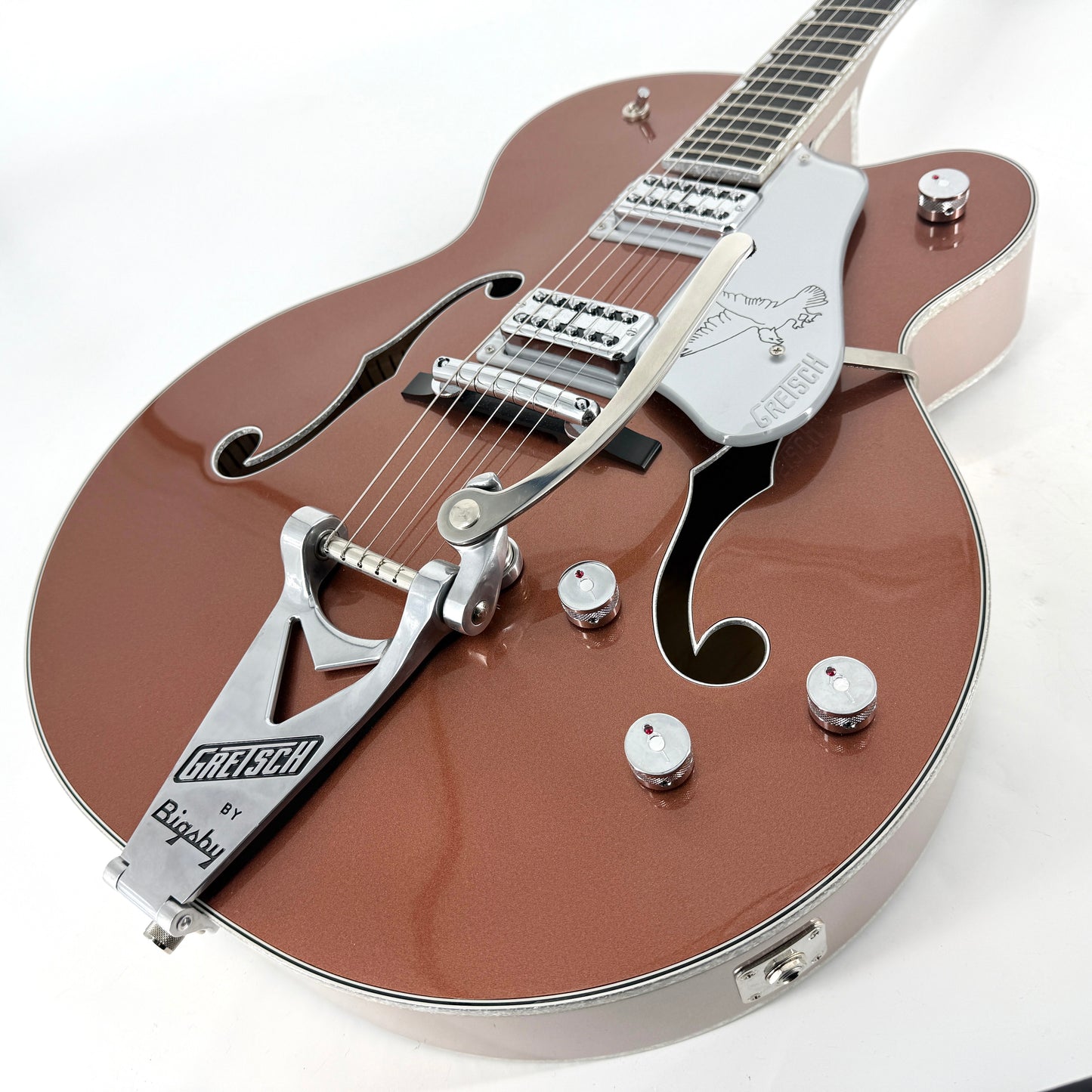 2020 Gretsch Limited Edition Falcon G6136TSL-CPM LTD – 2 Tone Copper / Sahara Metallic