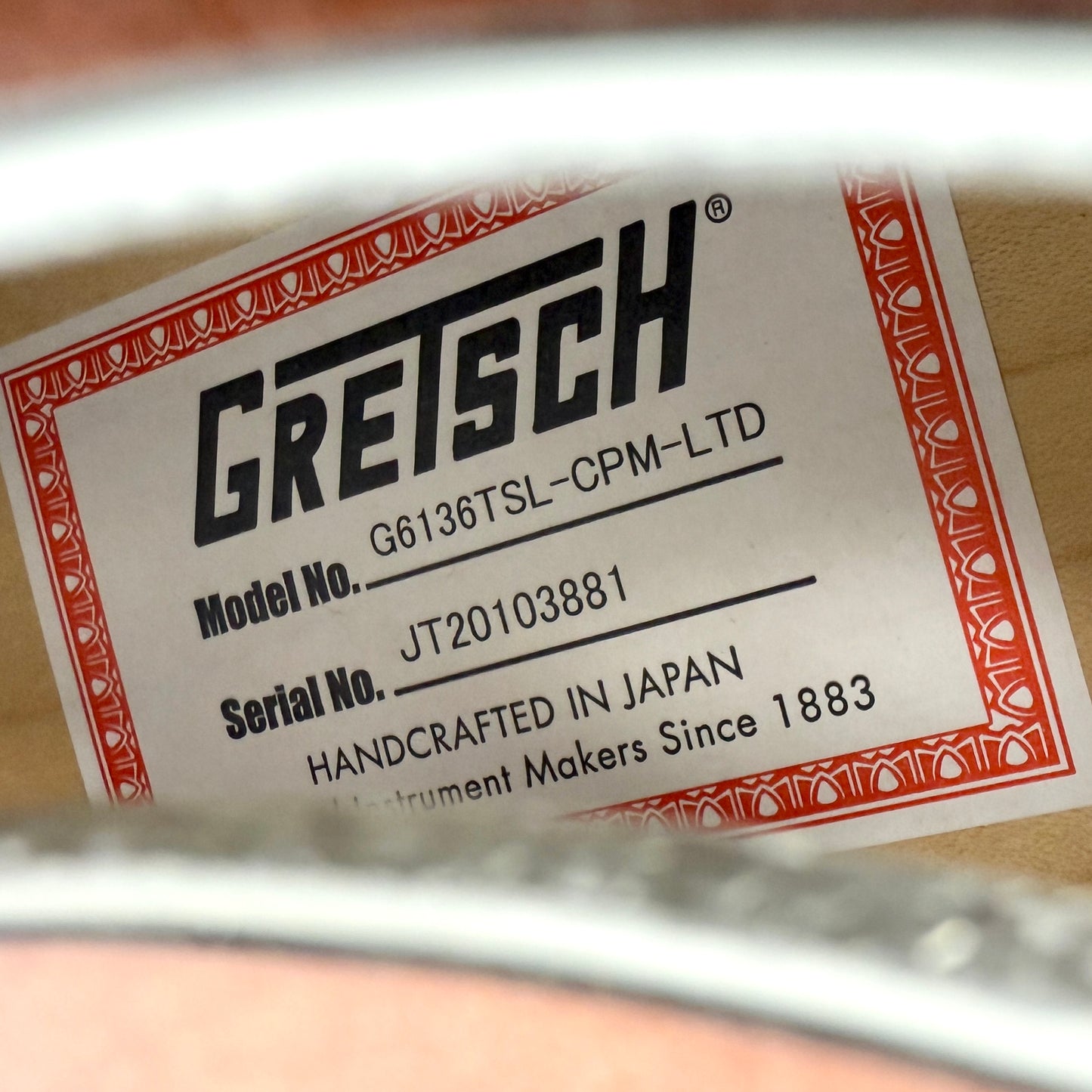 2020 Gretsch Limited Edition Falcon G6136TSL-CPM LTD – 2 Tone Copper / Sahara Metallic