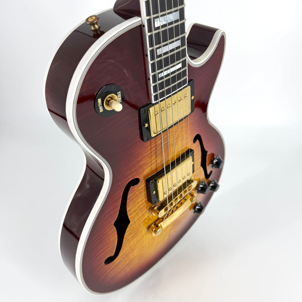 1998 Gibson Custom Shop Florentine Plus - Ember Glow