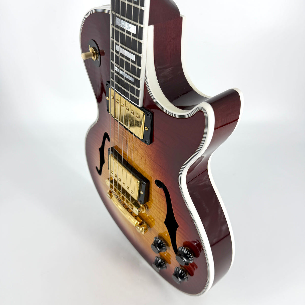 1998 Gibson Custom Shop Florentine Plus - Ember Glow