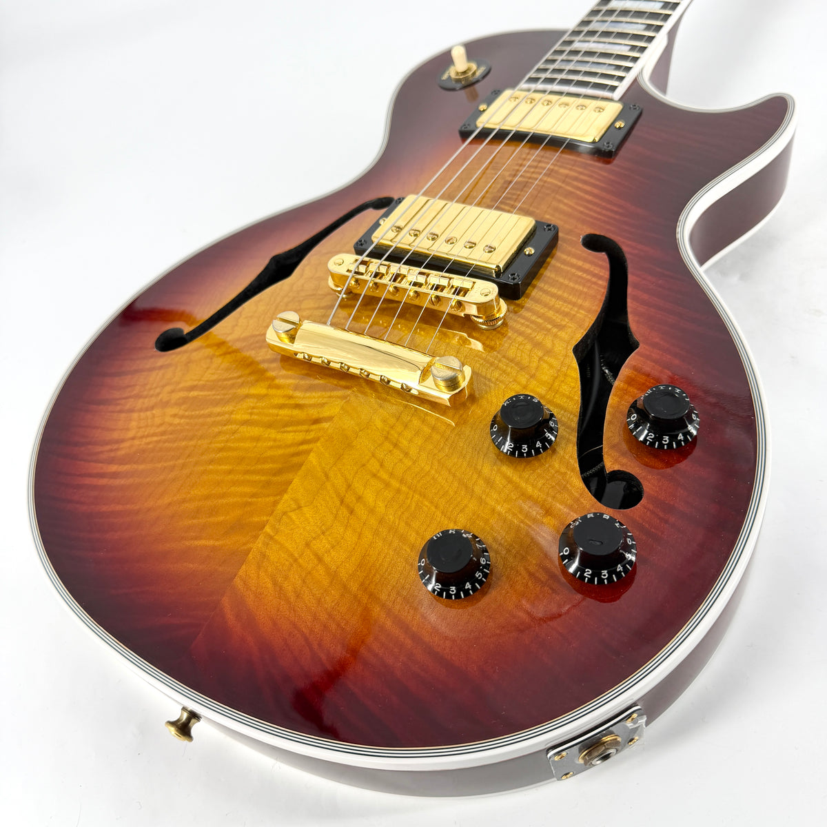 1998 Gibson Custom Shop Florentine Plus - Ember Glow