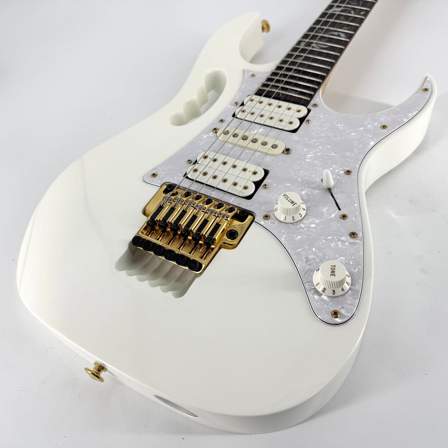 2006 Ibanez JEM7V Steve Vai Signature White Jordan Guitars
