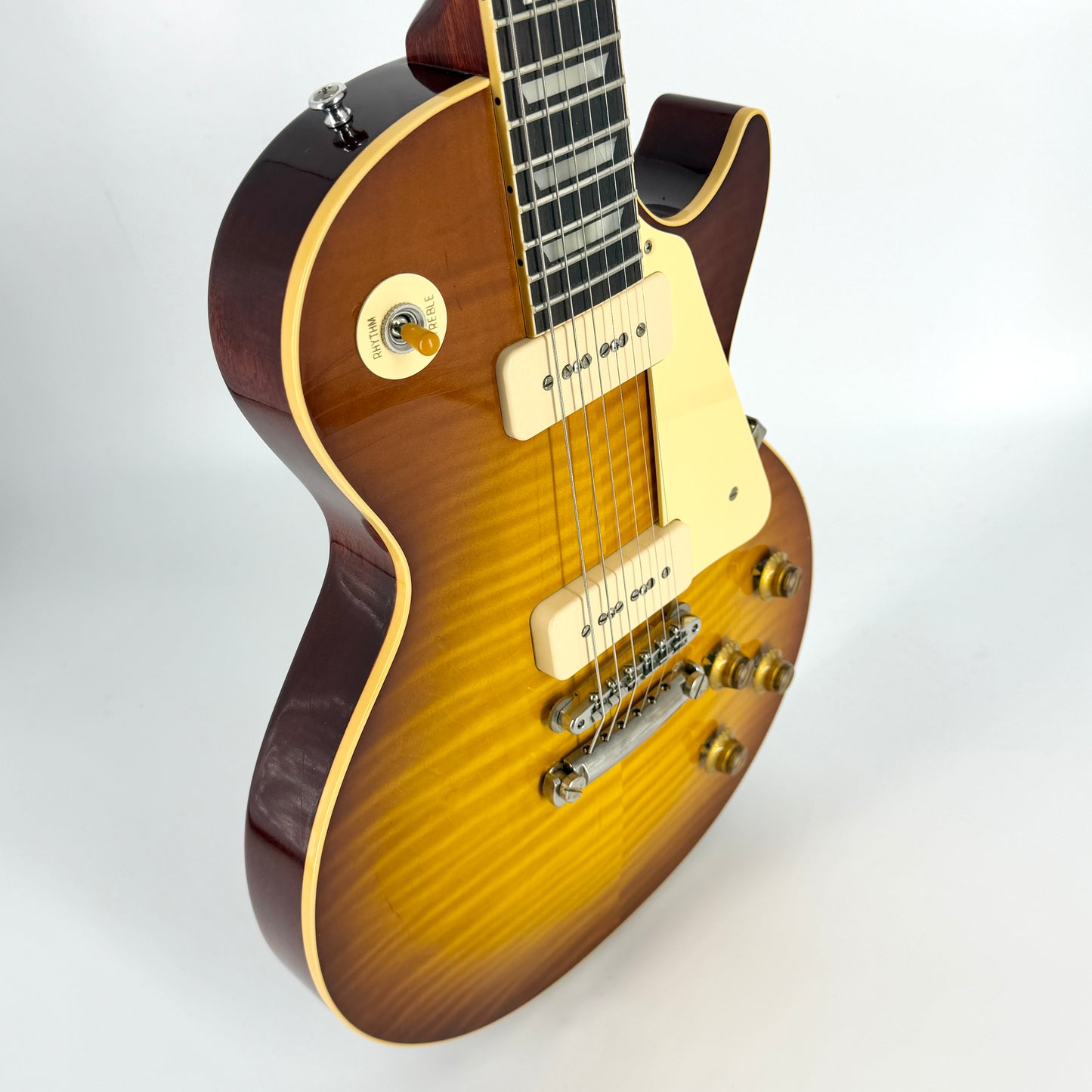 2024 Gibson Custom M2M Murphy Aged 1956 Les Paul Handpicked Top Ultra Light - Slow Ice Tea Fade