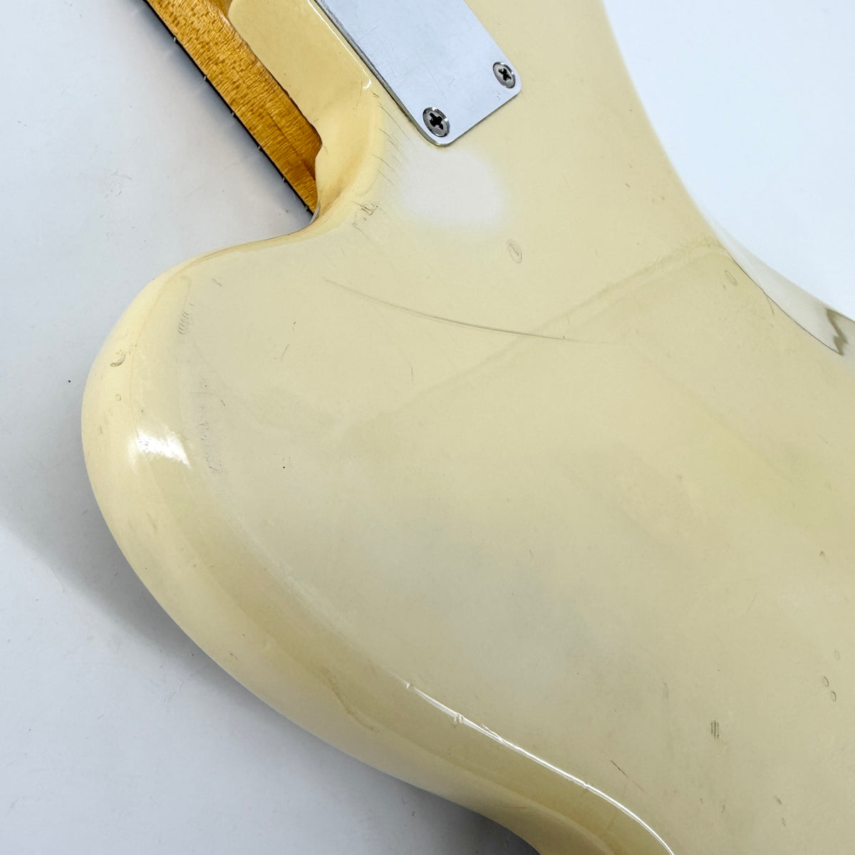 1962 Fender Jaguar Refin - Olympic White