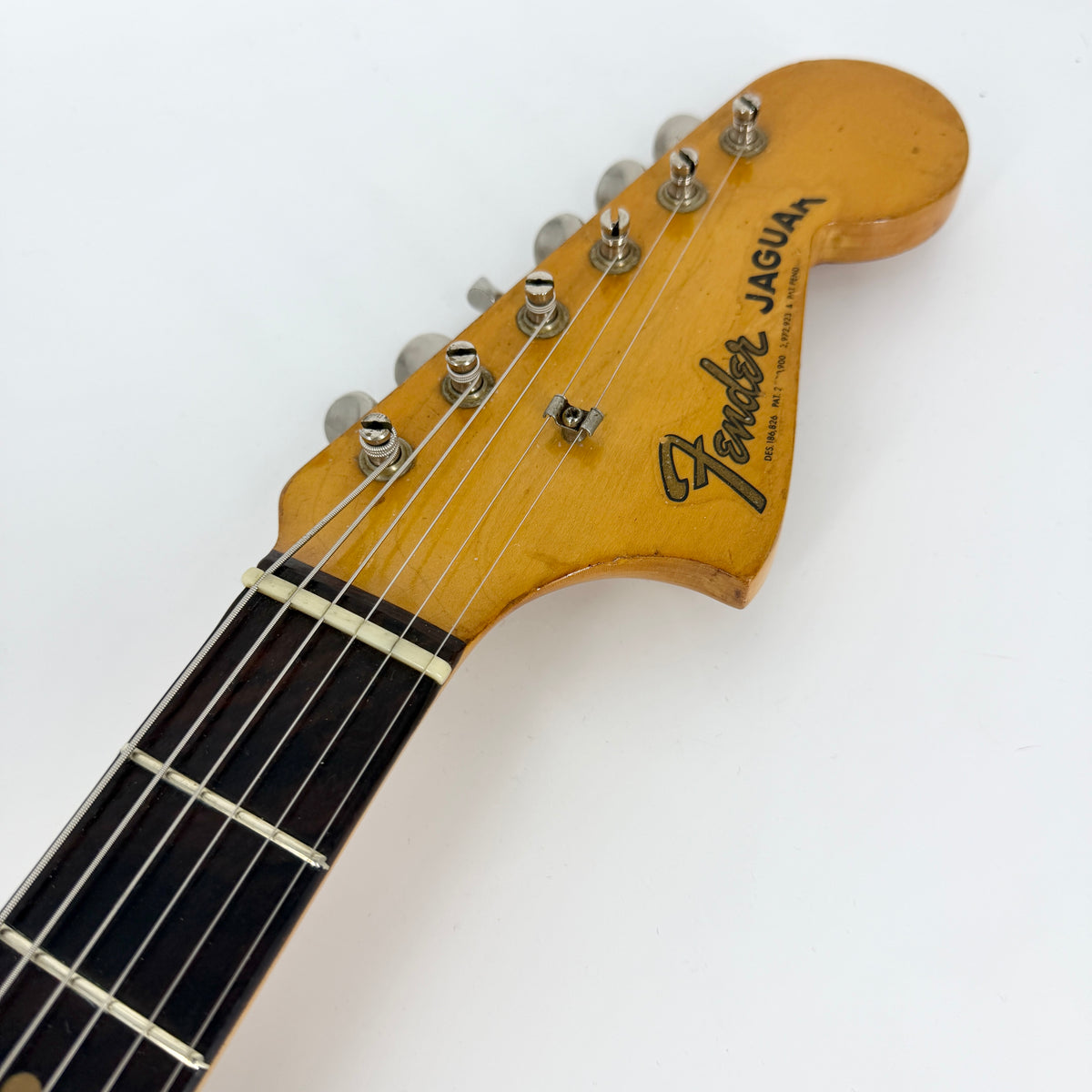 1962 Fender Jaguar Refin - Olympic White