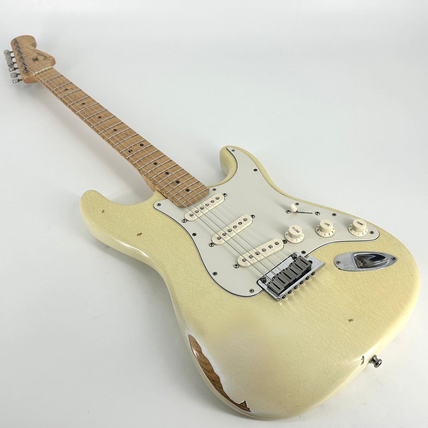 2000 Fender Custom Shop American Classic Stratocaster Relic - White Blonde