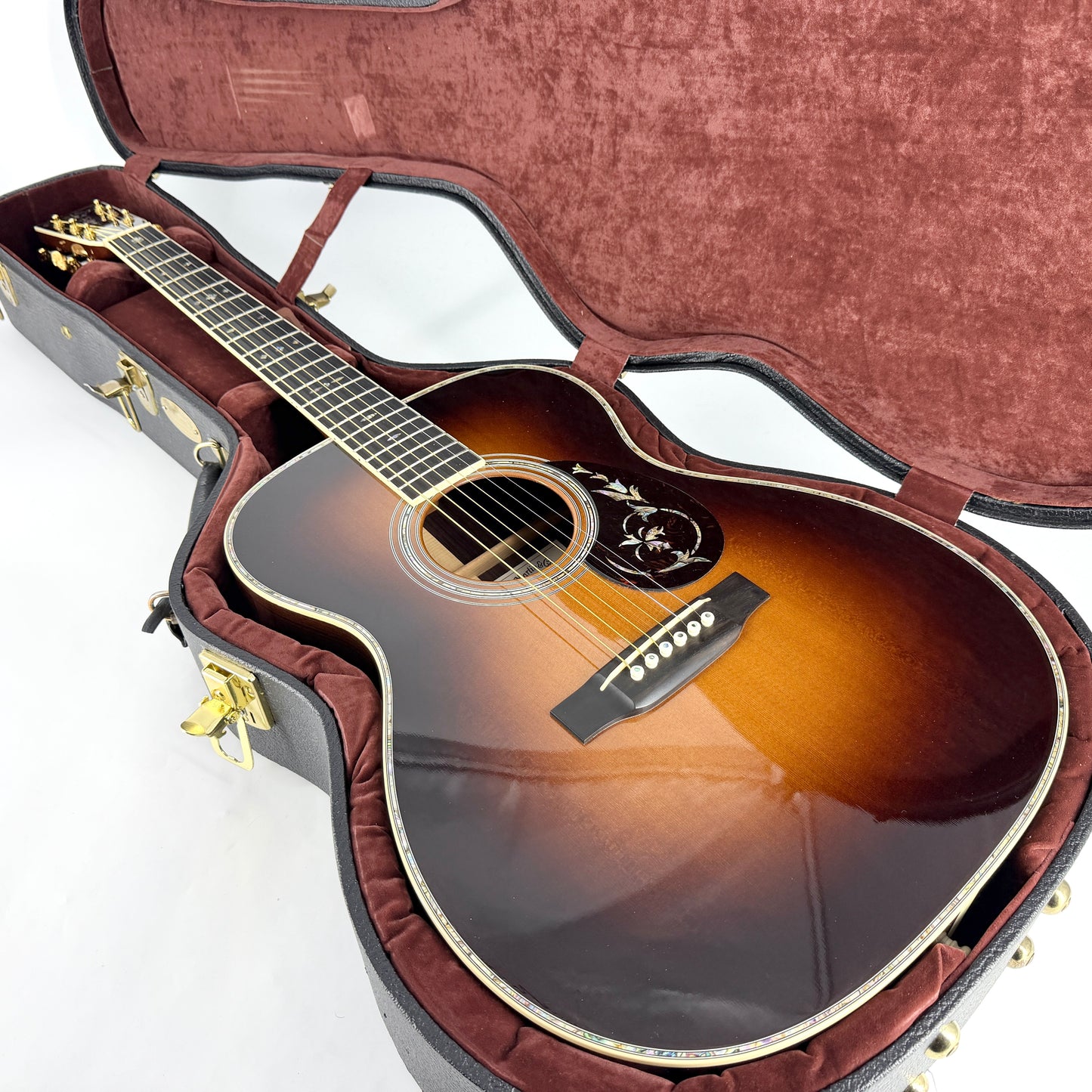 2010 Martin Custom Shop OM-41 Deluxe - Normans Rare Guitars - Sunburst