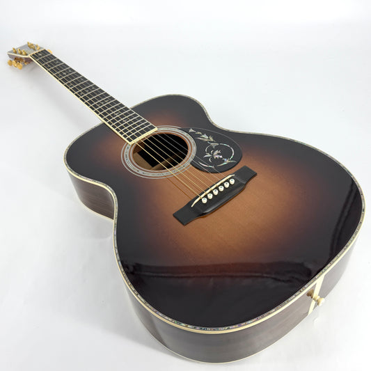2010 Martin Custom Shop OM-41 Deluxe - Normans Rare Guitars - Sunburst