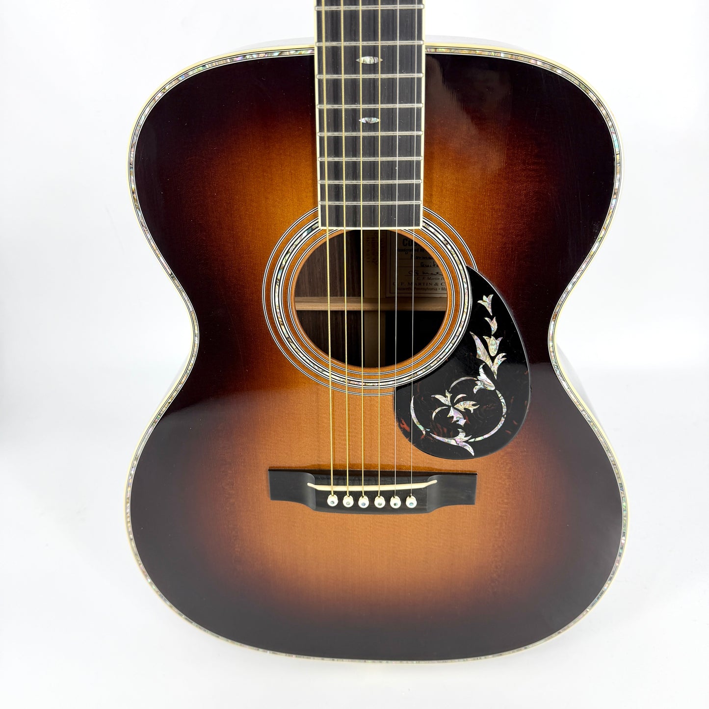 2010 Martin Custom Shop OM-41 Deluxe - Normans Rare Guitars - Sunburst