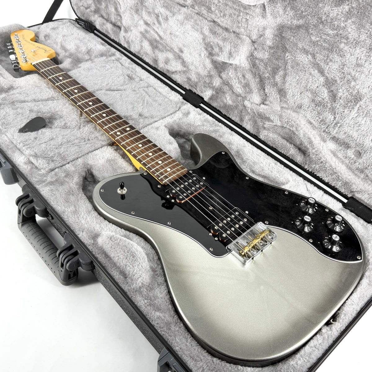 2021 Fender American Professional II Telecaster Deluxe – Mercury Silver