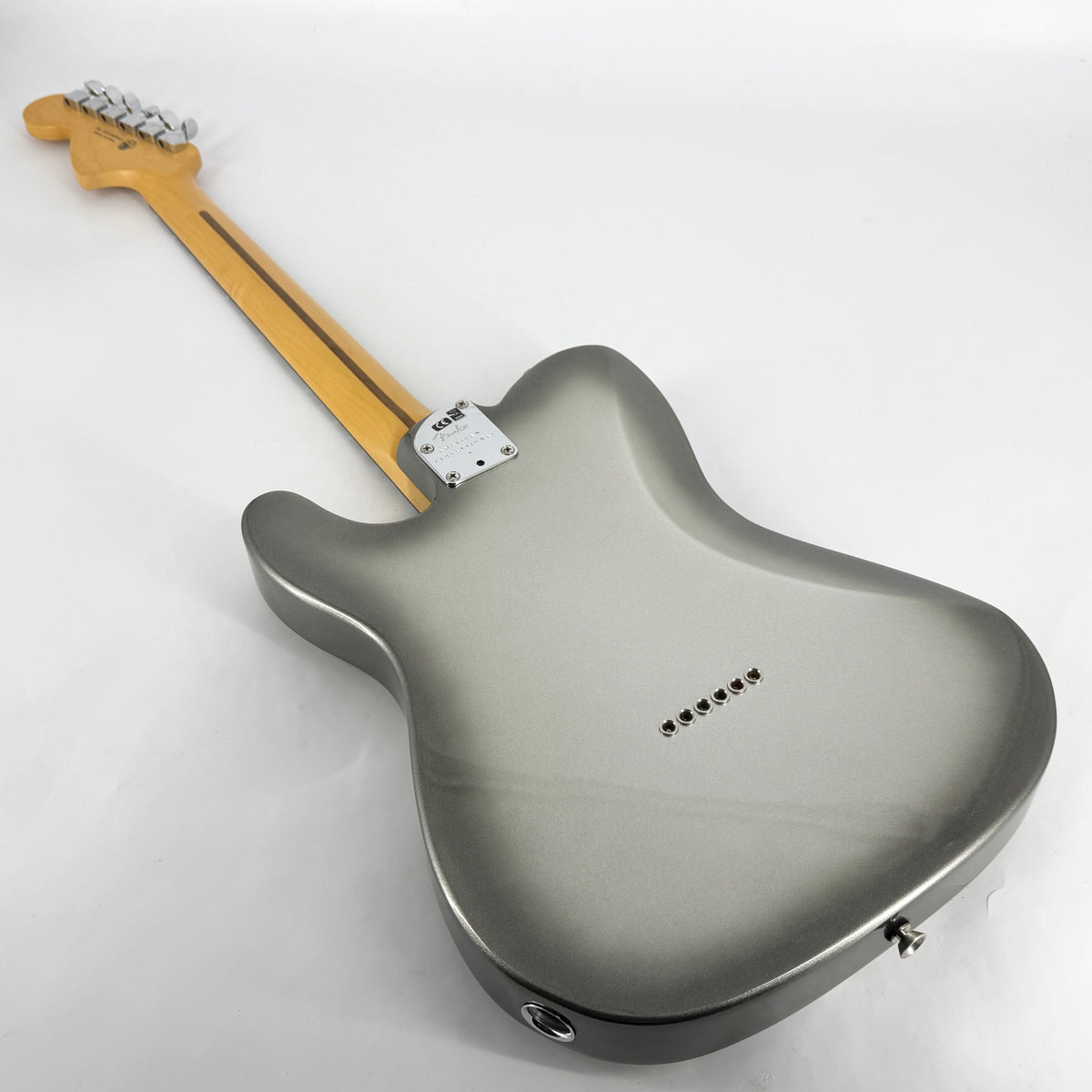 2021 Fender American Professional II Telecaster Deluxe – Mercury Silver