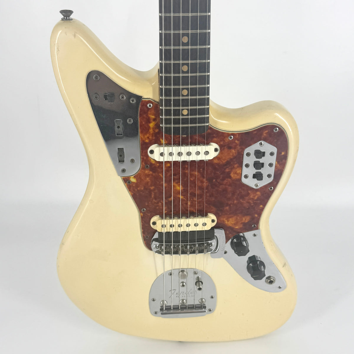 1962 Fender Jaguar Refin - Olympic White