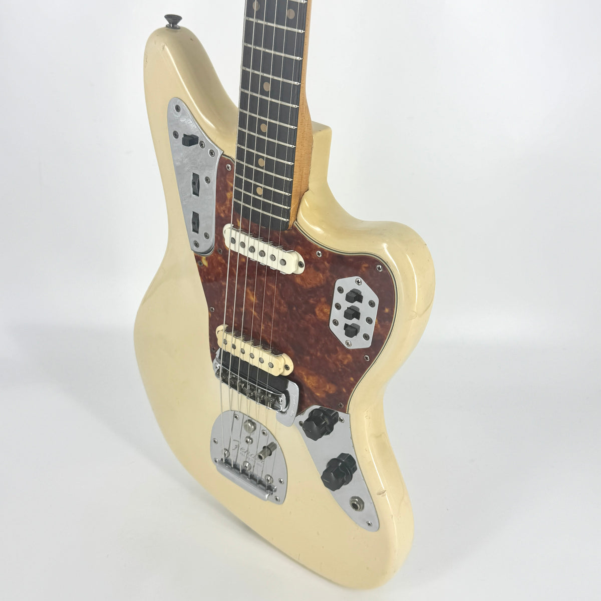 1962 Fender Jaguar Refin - Olympic White