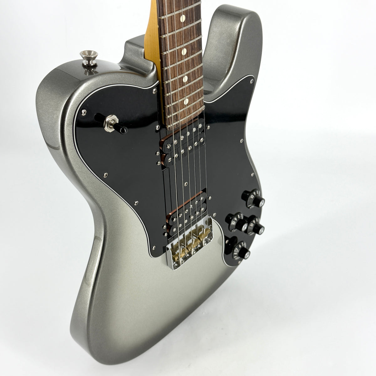 2021 Fender American Professional II Telecaster Deluxe – Mercury Silver
