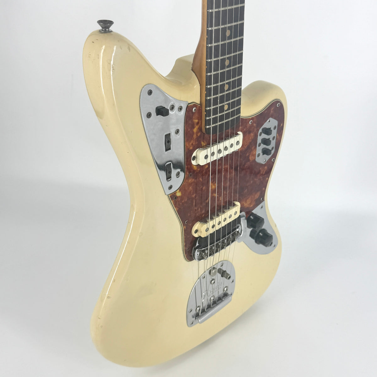 1962 Fender Jaguar Refin - Olympic White