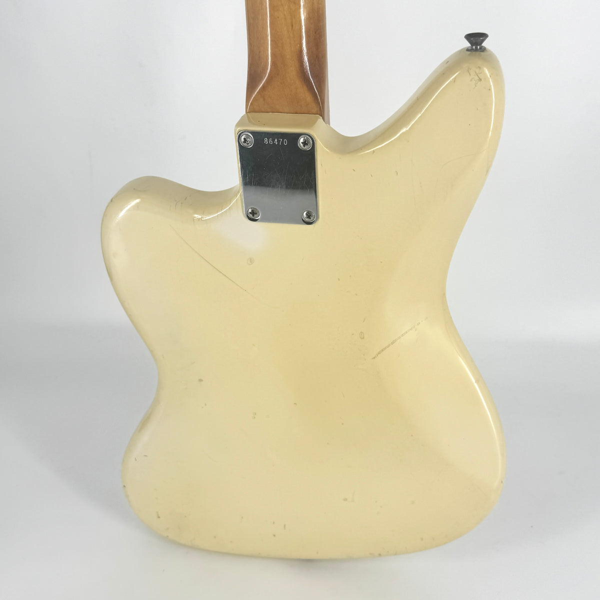 1962 Fender Jaguar Refin - Olympic White