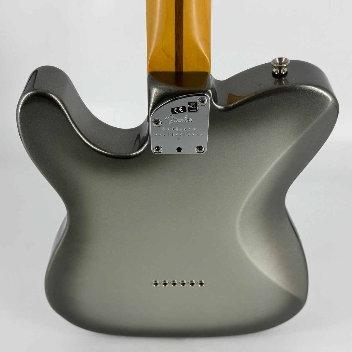 2021 Fender American Professional II Telecaster Deluxe – Mercury Silver