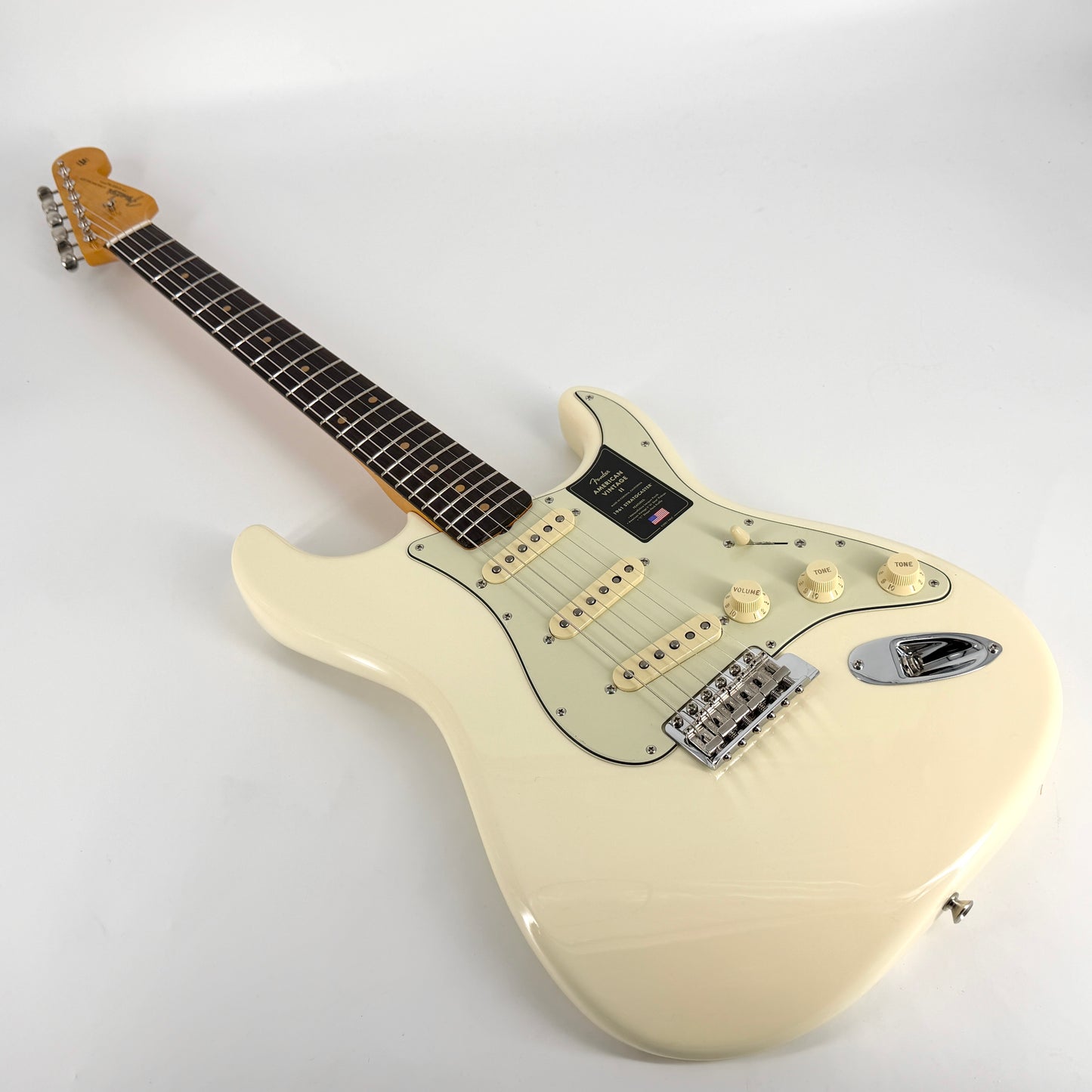 2025 Fender American Vintage II 1961 Stratocaster - Olympic White