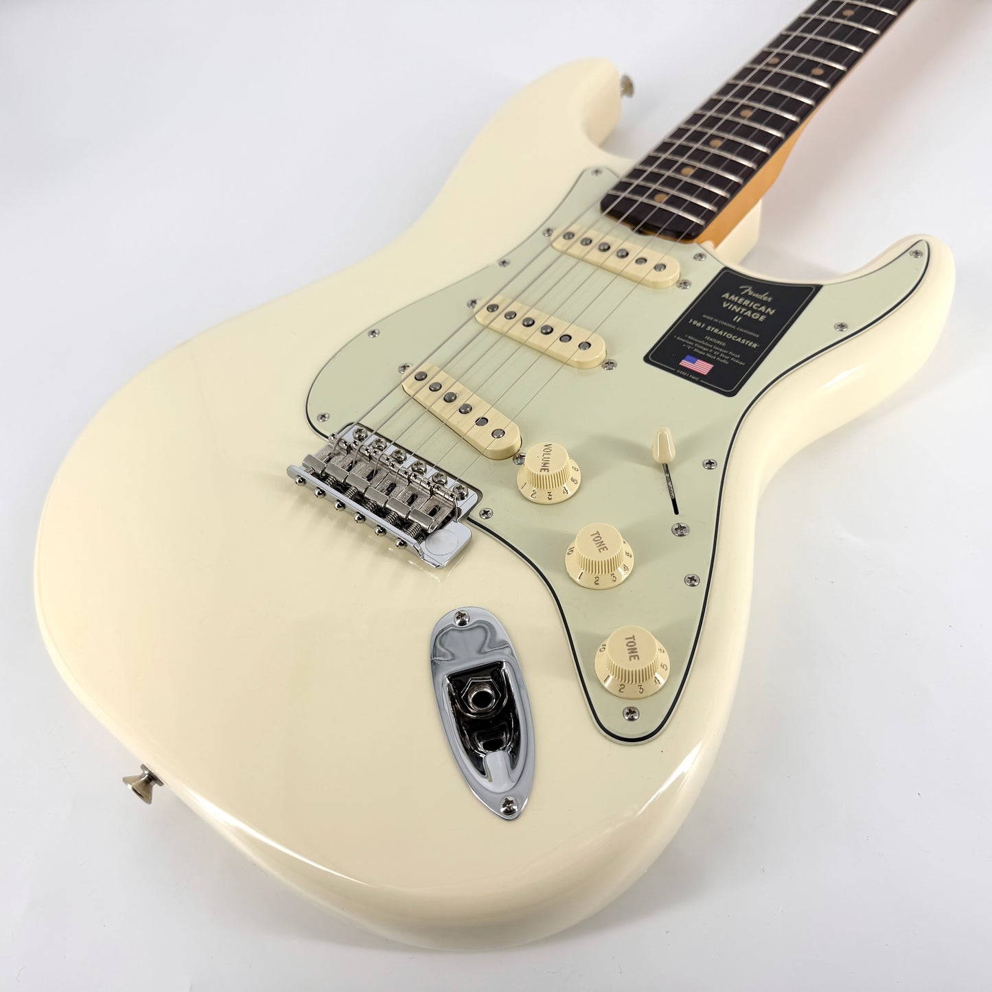 2025 Fender American Vintage II 1961 Stratocaster - Olympic White