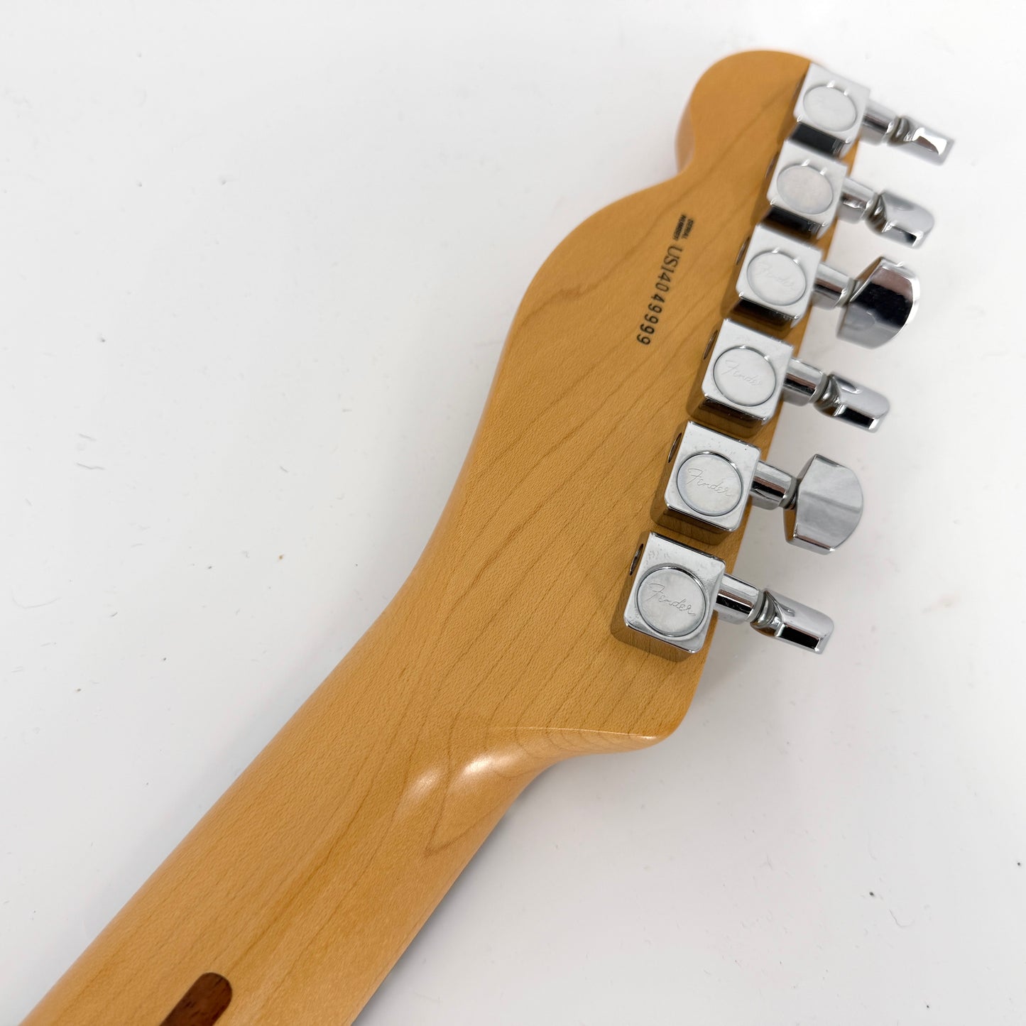 2014 Fender American Standard Ash Telecaster with Custom Shop Pickups - Crimson Transparent