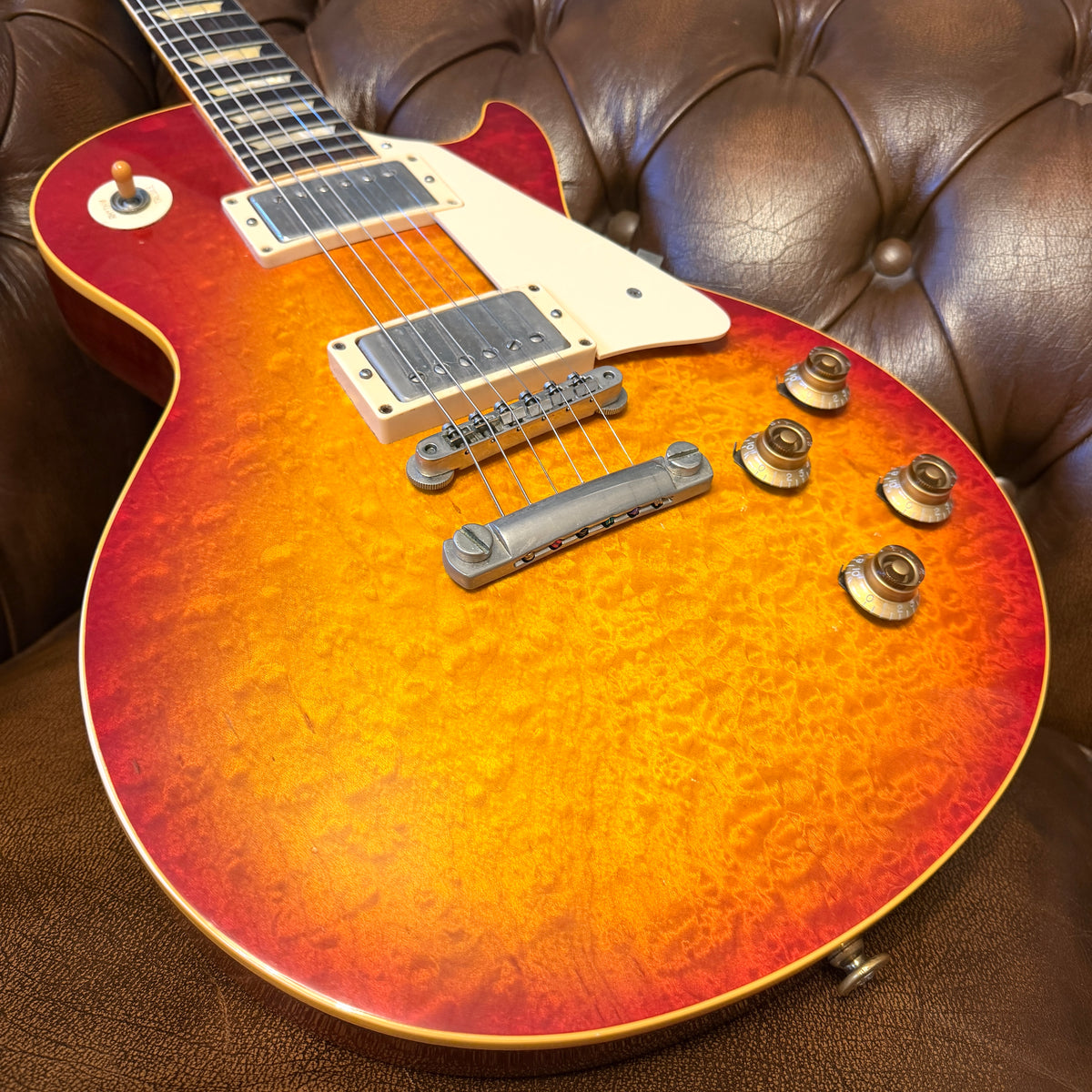 2002 Gibson Custom Shop Edwin Wilson Music Machine 1959 Les Paul - Faded Cherry Sunburst